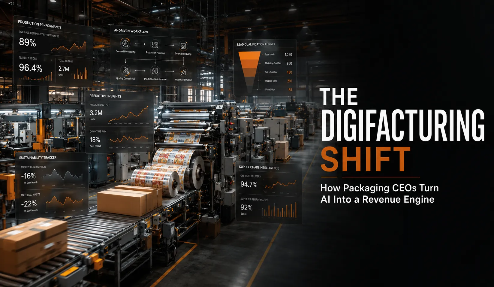 Packaging sector manufacturing digital transformation