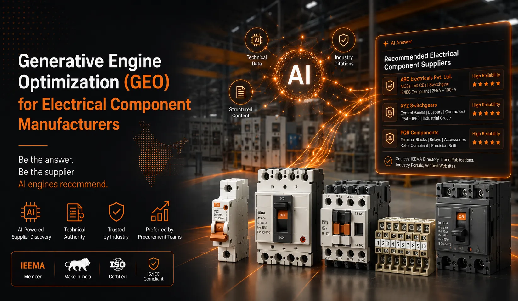 Electrical components manufacturing digital transformation