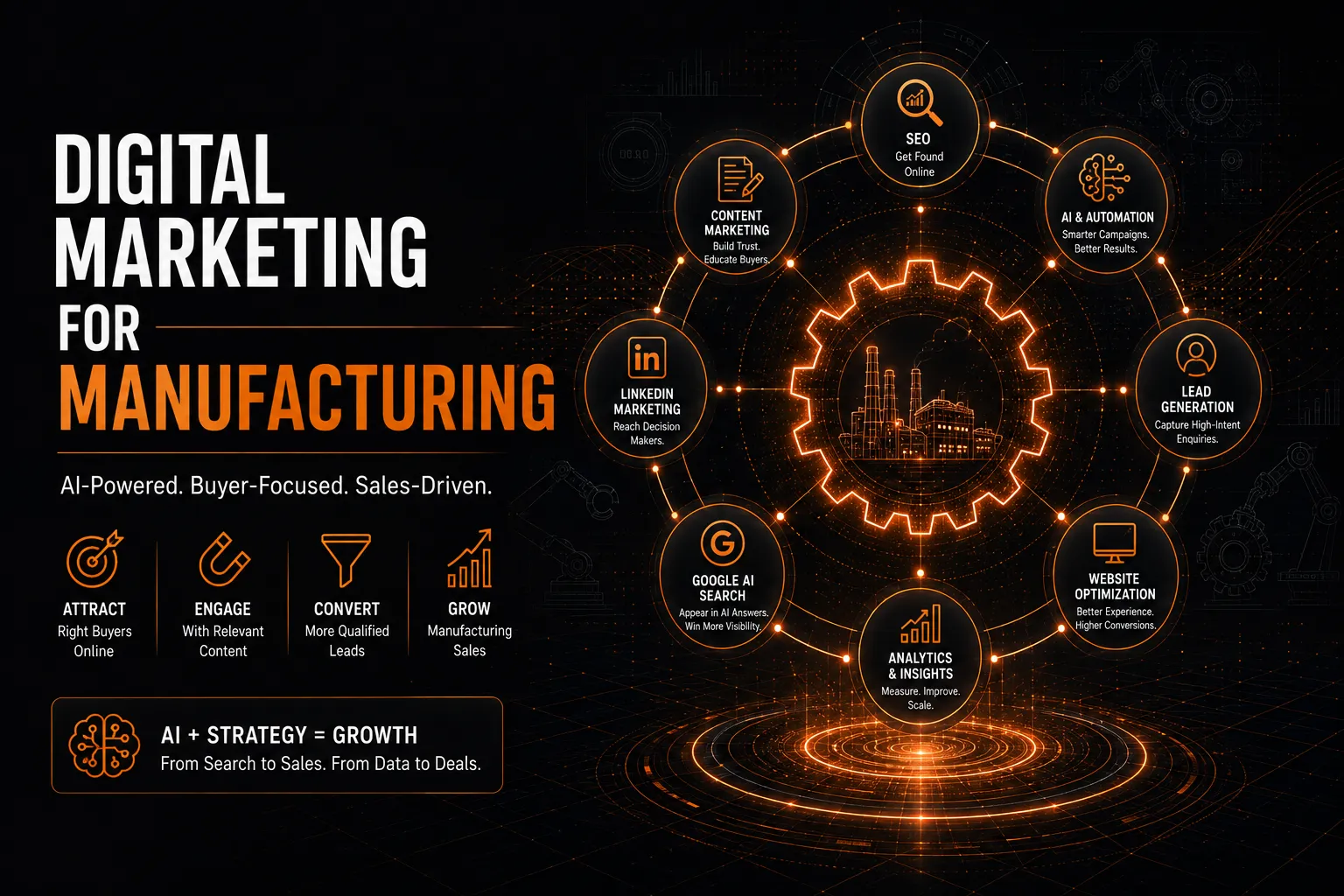 Digital Marketing for Manufacturing: AI-Powered Growth