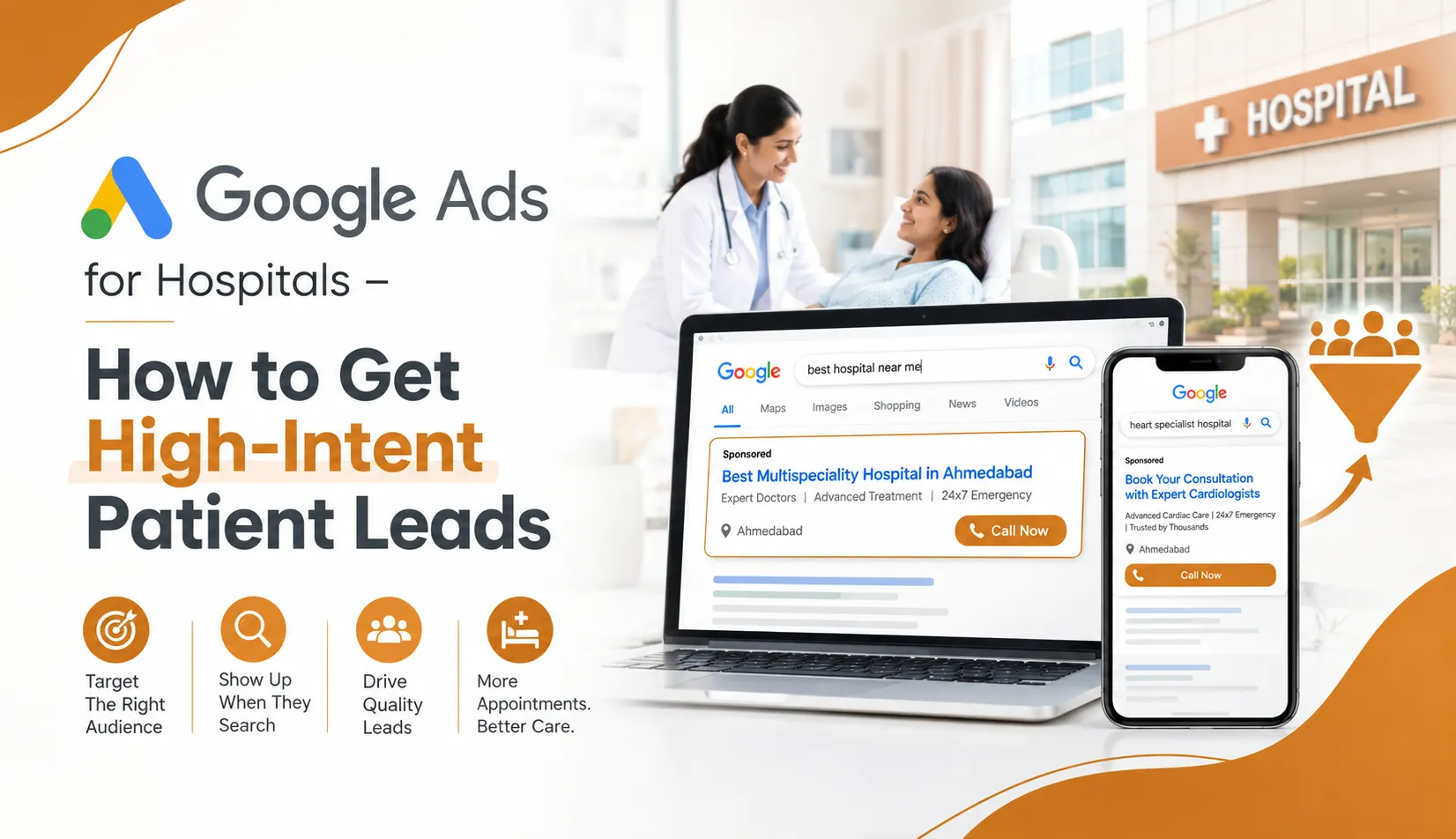 Google Ads for Hospitals – How to Get High-Intent Patient Leads | Tarun Gurwara