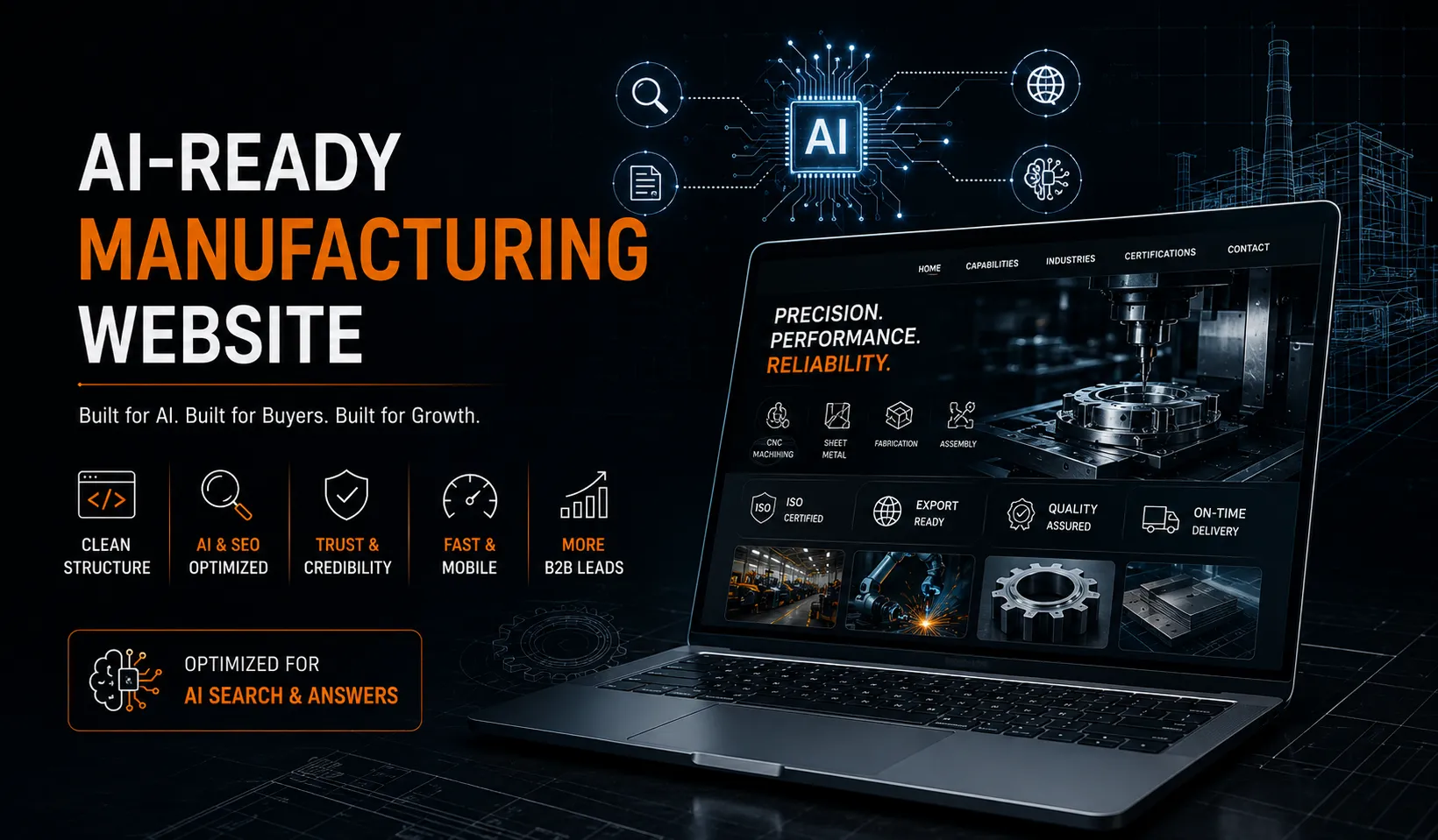 Why Manufacturing Companies Are Invisible Online